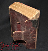 Civil War Soldier's Leather covered Bible, dated 1848                               