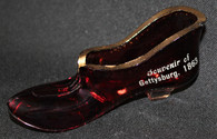 Early Ruby-flash Gettysburg Souvenir, Shoe (SOLD,M)