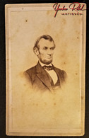 Original CDV Image of President Abraham Lincoln, take Feb. 9, 1864  ( SOLD,TA)       