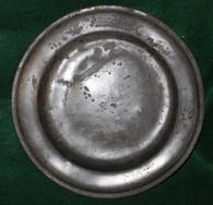 Revolutionary War Soldier’s pewter mess plate, typical 18th, and early 19th century   