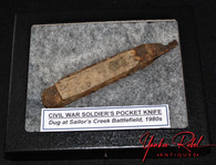 Civil War Soldier’s Pocket knife, recovered at Sailor’s Creek in the 1980s