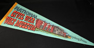 Souvenir Pennant from the Gettysburg Wax Museum, 1960s                          