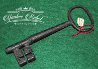 Large Hand-Forged Iron Key from a Plantation near Wilmington, NC (ON HOLD)                          