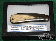 Civil War Soldier’s Bone-handle Sheffield Pocketknife (SOLD,GH)                                 