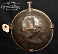 Confederate Tin Canteen, identified to a soldier in the 16th Virginia Cavalry, Gettysburg and “Hatfield and McCoy" connection (SOLD,M)                                                            