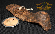 Iron Musket Butt Plate found on the Antietam Battlefield      
