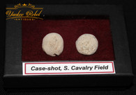 Civil War Artillery Case-shot recovered at South Cavalry Field, Gettysburg (SOLD)    