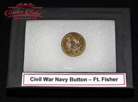 Original Civil War Navy button, dug on the outskirts of Ft. Fisher, NC (ON HOLD,M)      