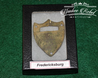 McClellan Saddle Shield recovered years ago at Fredericksburg, VA    