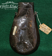 Civil War Patriotic Peace Flask, found on the Winchester, VA Battlefield after the war (SOLD) 