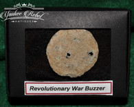 Revolutionary War “Buzzer”, made from melted lead                             