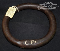 Rare - Revolutionary War Iron Cannon “Pointing Ring”, recovered at Lake Champlain  (SOLD)