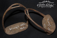 Pair of Revolutionary War iron stirrups, recovered at King’s Mountain, NC (ON HOLD) 