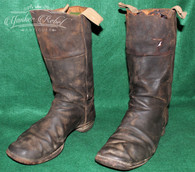 Pair of original Civil War soldier’s boots,  as in museums and books