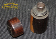 Civil War Soldier’s Traveling Rosewood Inkwell – as in Gettysburg Museum  