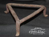 Rare! Hand-forged iron Revolutionary War Trivet recovered at Williamsburg, VA 