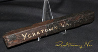 Connecting bar from Revolutionary War Artillery Bar Shot, recovered at Yorktown