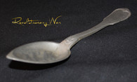 Revolutionary War Pewter Spoon with partial identification    