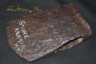 Large Revolutionary War Axe Head, recovered at Battle of Stone Arabia (Nellis), NY  