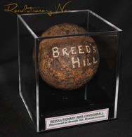 Revolutionary War Cannonball, recovered at Battle of Breed’s Hill, MA