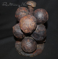 VERY RARE – Revolutionary War 12-pounder “Stand of Grape” from Valcour Island  (SOLD)