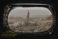 Early Gettysburg Souvenir Paperweight, Little Round Top