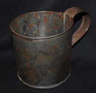 Rare - Civil War soldier's Regulation-size Tin Cup (SOLD)