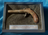 Civil War single-shot “Boot Pistol”, dated 1845, as in Gettysburg Museum