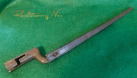 Revolutionary War Socket Bayonet with leather scabbard (ON HOLD)