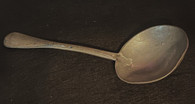 Very early English pewter spoon, circa 1690 – 1720, as in museum