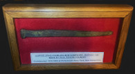 RARE – Solid “US” marked Revere copper spike from the U.S.S. New Hampshire shipwreck
