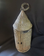 Revolutionary War American Punched Tin Lantern, ca. 1760-1780, as in museum and books
