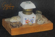 RARE - Gettysburg Souvenir Relic Desk Set, made by John Goode