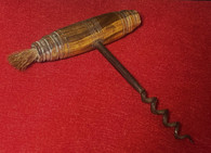 Original Revolutionary War Corkscrew with brush, as in books (SOLD)