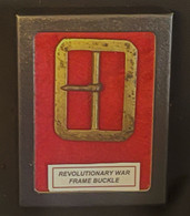 Revolutionary War Brass Buckle, as in the Ft. Ticonderoga Museum (ON HOLD,M)