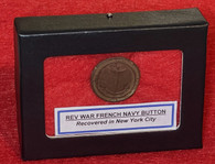 Revolutionary War French Navy Uniform Button, recovered in New York City (ON HOLD,M)