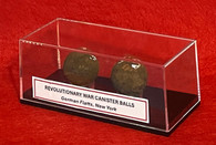 Revolutionary War canister balls which were recovered at German Flatts, NY (SOLD)