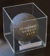 VERY RARE – Revolutionary War Cannonball, recovered at Fort Vincennes, Indiana