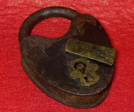 Civil War padlock with spread-eagle and “D&M”, ca. 1861 – 1865 (SOLD)