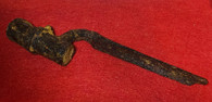 Remains of Enfield bayonet picked up on Gettysburg Battlefield, GAR collection