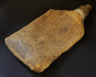 Revolutionary War hand-sewn leather shot bag, as in books & museums (SOLD)