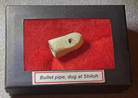 Civil War soldier’s hand-carved smoking pipe from an Enfield bullet, recovered at Shiloh Battlefield (SOLD)