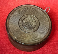 Civil War Navy shaving mirror and case, patent 1851