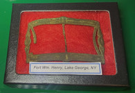 French & Indian War Shoe Buckle, recovered at Fort Henry, NY