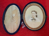 Beautiful, cased image of young woman from famous Southern photographers