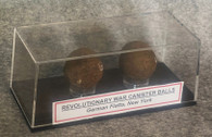 Revolutionary War artillery canister balls, recovered at German Flatts, NY
