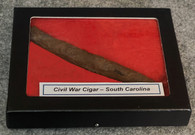 Original Civil War Soldier's Cigar from SC, displayed in most museums