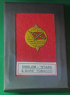 “Stars and Bars” Tobacco lapel pin, with CS flag