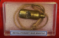 RARE – Revolutionary War solid Brass Whistle