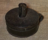 French & Indian War - Revolutionary War Tinderbox, ca. 1755 – 1790, as in museums and books (ON HOLD,N)